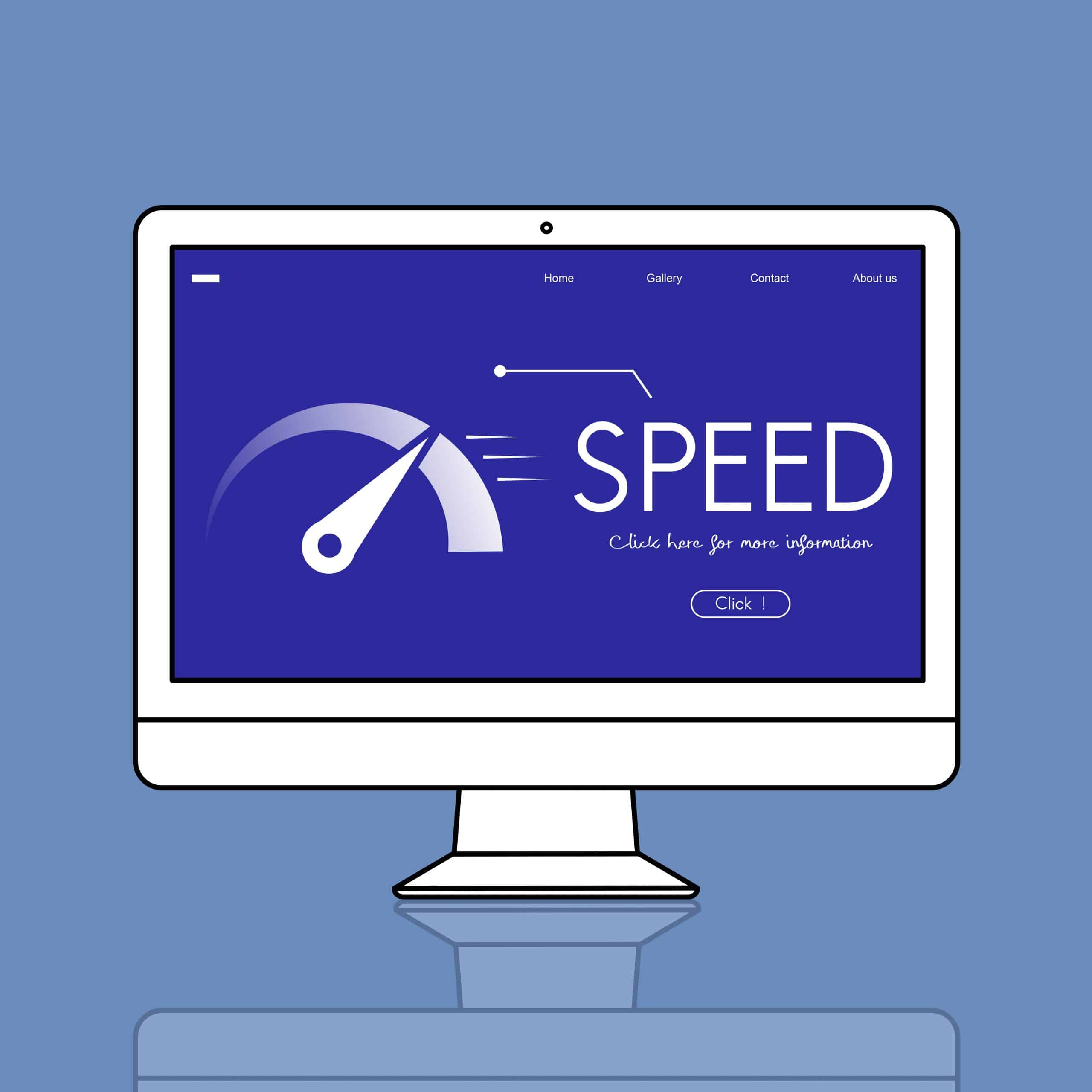 poor ecommerce website performance from slow speed